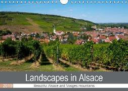 Landscapes in Alsace (Wall Calendar 2019 DIN A4 Landscape)