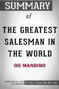 Summary of The Greatest Salesman in the World by Og Mandino