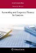 Accounting and Corporate Finance for Lawyers