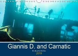 Giannis D and Carnatic - Wrecks in the Red Sea (Wall Calendar 2019 DIN A4 Landscape)