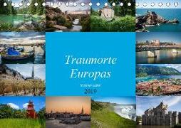 Traumorte Europas (Tischkalender 2019 DIN A5 quer)
