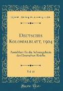 Deutsches Kolonialblatt, 1904, Vol. 15