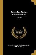 Revue Des Études Rabelaisiennes, Volume 4