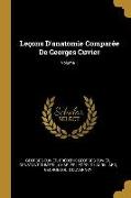 Leçons d'Anatomie Comparée de Georges Cuvier, Volume 1
