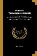 Deutsche Verfassungsgeschichte: Bd. Die Deutsche Verfassung Im Fränkischen Reich. 1. Die Merovingische Zeit. 2., Umgearb. Aufl. 1870, 2 Band