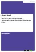 Mediation und Transformation. Verschiedene Konfliktlösungsmethoden in KiTas