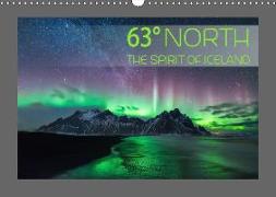 63° North - The spirit of Iceland (Wandkalender 2019 DIN A3 quer)
