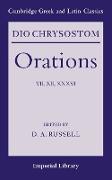 Dio Chrysostom Orations