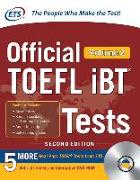 Official TOEFL IBT Tests Volume 2, Second Edition [With DVD ROM]