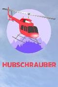 Hubschrauber: Notizbuch - Journal - Tagebuch -110 Linierte Seiten