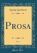 Prosa, Vol. 1 (Classic Reprint)