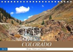 COLORADO Berge, Minen und Ruinen (Tischkalender 2019 DIN A5 quer)