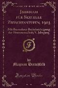 Jahrbuch für Sexuelle Zwischenstufen, 1903, Vol. 2