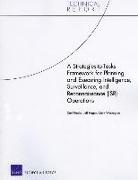 A Strategies-To-Tasks Framework for Planning and Executing Intelligence, Surveillance, and Reconnaissance (Isr) Operations