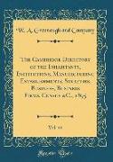 The Cambridge Directory of the Inhabitants, Institutions, Manufacturing Establishments, Societies, Business, Business Firms, Census &C., 1895, Vol. 44 (Classic Reprint)