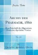 Archiv der Pharmacie, 1860, Vol. 153