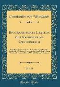 Biographisches Lexikon des Kaiserthums Oesterreich, Vol. 29