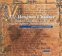 The Hengwrt Chaucer Standard Edition on CD-ROM [institutional Licence]: Images and Text of National Library of Wales Peniarth 392d, Containing Geoffre