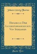 Handbuch Der Literaturgeschichte Von Schlesien (Classic Reprint)