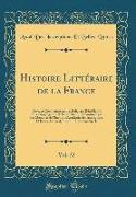Histoire Littéraire de la France, Vol. 22