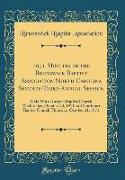 1971 Minutes of the Brunswick Baptist Association North Carolina Seventy-Third Annual Session