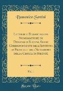 Lettere e Dissertazioni Numismatiche di Domenico Sestini, Socio Corrispondente dell'Istituto di Francia e dell'Accademia della Crusca di Firenze, Vol. 1 (Classic Reprint)