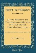 Annual Reports of the Town Officers of Milford, N. H., For the Year Ending January 31, 1927