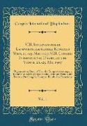 VIII. Internationaler Landwirtschaftlicher Kongreß Wien, 21.-25. Mai 1907, VIII. Congrès International D'agriculture Vienne, 21.-25. Mai 1907, Vol. 1