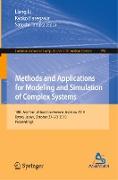 Methods and Applications for Modeling and Simulation of Complex Systems