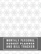 Monthly Personal Budget Planner and Bill Tracker: Vintage Design Budget Planner for Your Financial Life with Calendar 2018-2019 Beginner's Guide to Pe