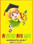 My Mystery Math Sheets Workbook for Grade 1