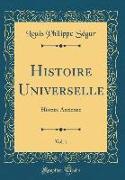 Histoire Universelle, Vol. 1