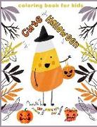 Cute Halloween Coloring Book for Kids