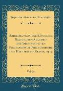 Abhandlungen der Königlich Bayerischen Akademie der Wissenschaften Philosophisch-Philologische und Historische Klasse, 1914, Vol. 26 (Classic Reprint)