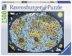 Kunterbunte Erde Puzzle 1500 Teile