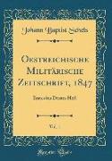 Oestreichische Militärische Zeitschrift, 1847, Vol. 1