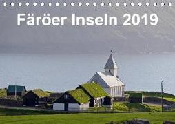 Färöer Inseln 2019 (Tischkalender 2019 DIN A5 quer)