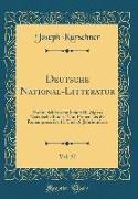 Deutsche National-Litteratur, Vol. 37
