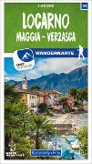 Locarno - Maggia - Verzasca Nr. 44 Wanderkarte