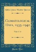 Climatological Data, 1935-1942