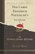 Das Leben Friedrich Nietzsche's, Vol. 2