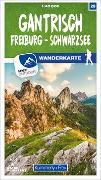 Gantrisch - Freiburg -Schwarzsee Nr. 28 Wanderkarte 1:40 000