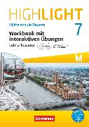 Highlight, Mittelschule Bayern, 7. Jahrgangsstufe, Workbook mit interaktiven Übungen auf scook.de - Lehrerfassung, Für M-Klassen - mit CD-Extra und Audios online
