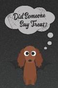 Irish Red Setter Lined Notebook: A Halloween Themed Notebook for Irish Red Setter Lovers