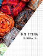 Knitting Graph Paper: Design Your Own Patterns Notebook