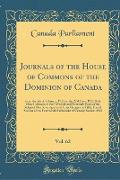 Journals of the House of Commons of the Dominion of Canada, Vol. 62