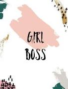 Girl Boss: Quad Rule Graph Paper Journal