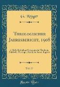 Theologischer Jahresbericht, 1908, Vol. 27