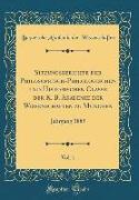 Sitzungsberichte der Philosophisch-Philologischen und Historischen Classe der K. B. Akademie der Wissenschaften zu München, Vol. 1