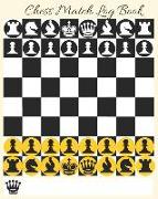 Chess Match Log Book: Record Moves, Write Analysis, and Draw Key Positions, Scorebook for Up to 51 Games of Chess